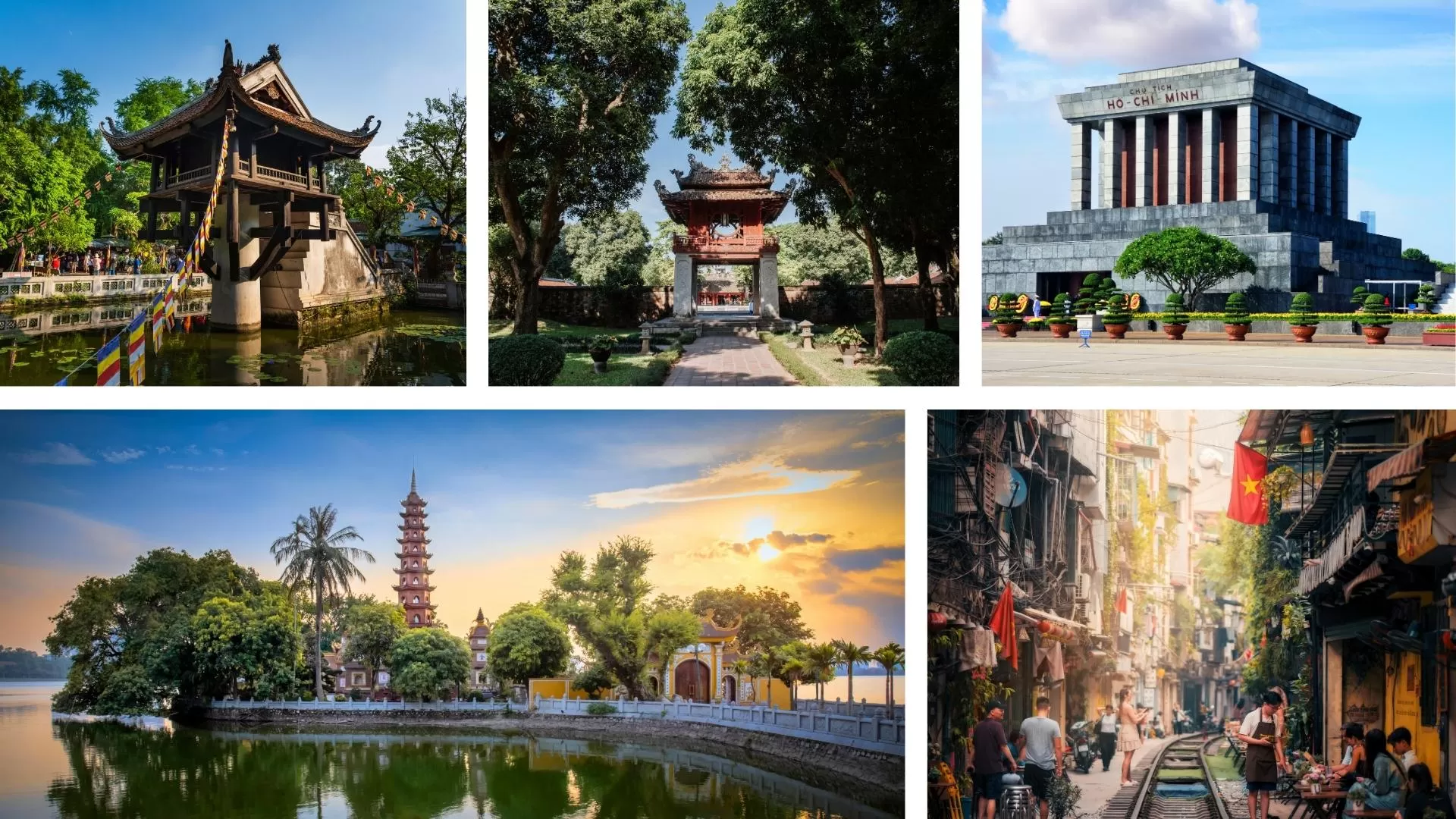 Quelques sites touristiques attractifs à Hanoi