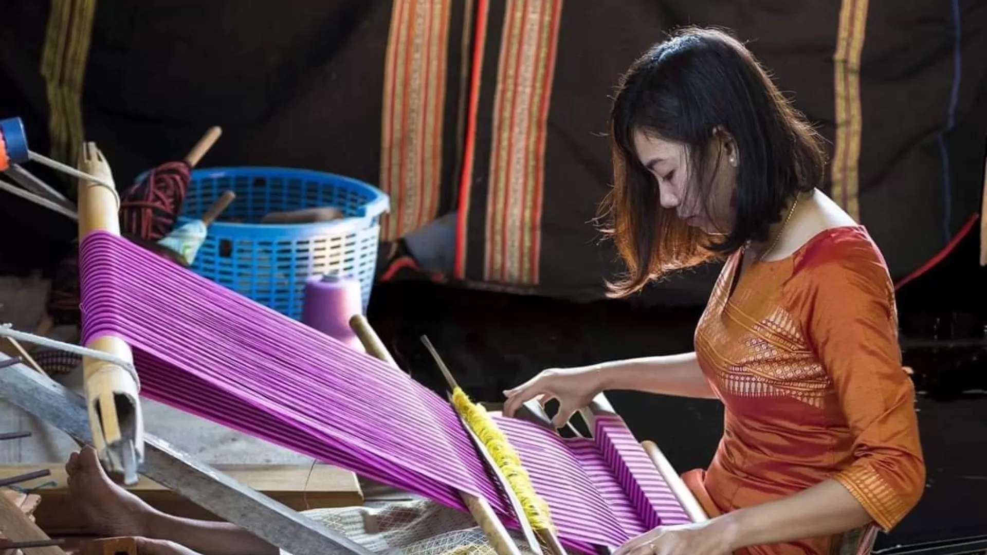 Village de tissage Cham de My Nghiep