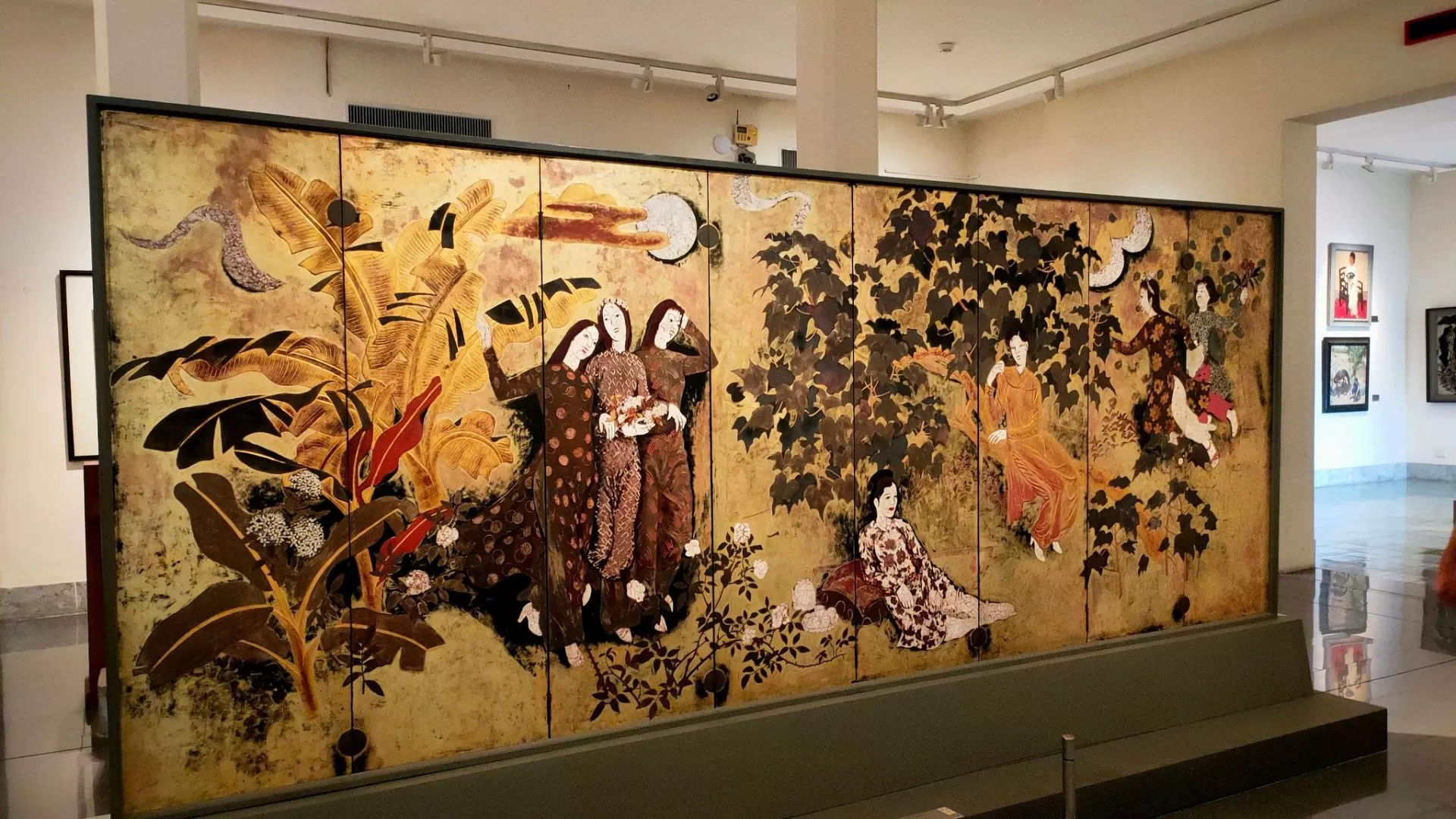 Tableau de laque vietnamienne