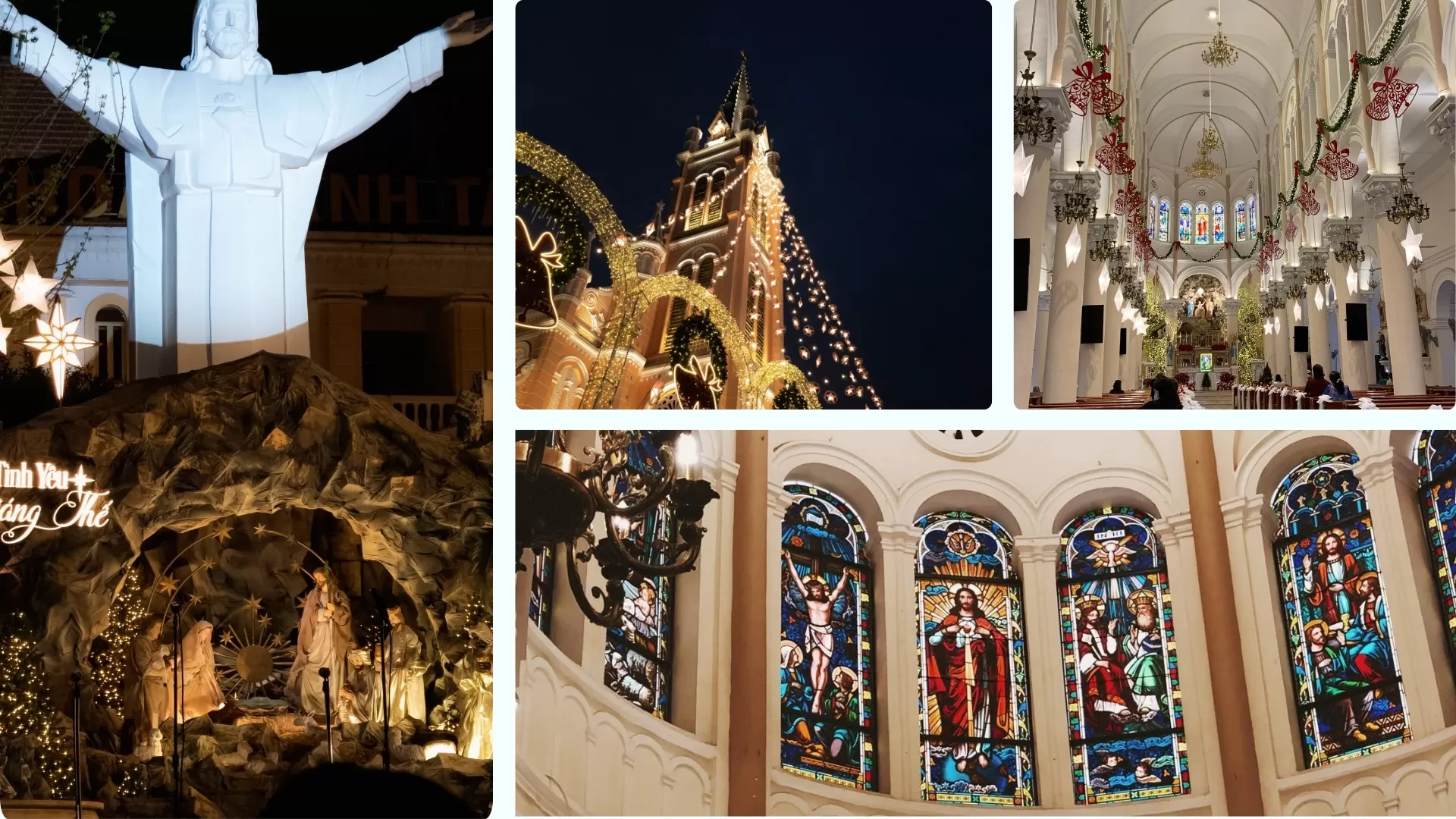 Une messe de minuit à Ho Chi Minh - Ville