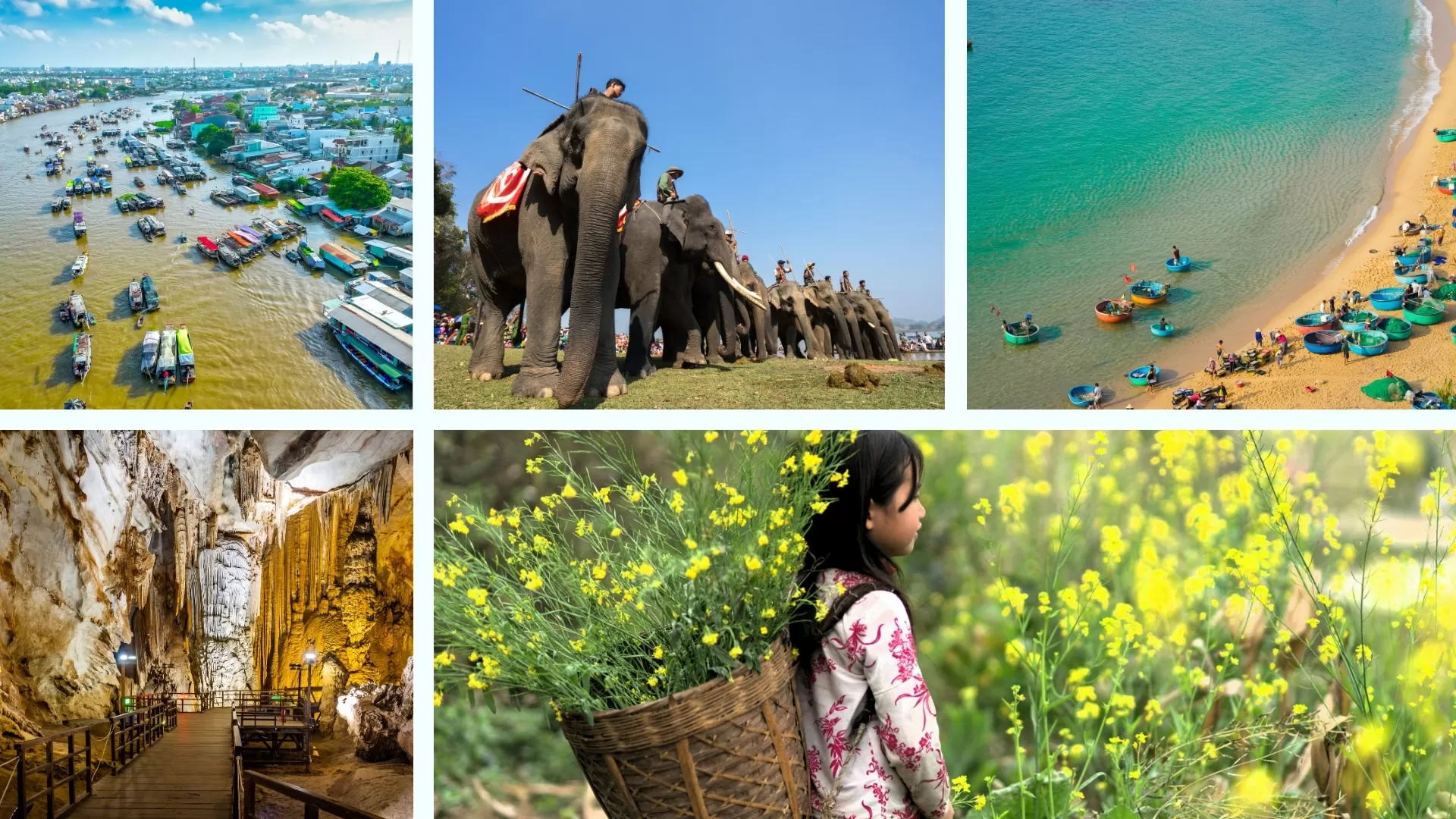 Régions au Vietnam hors des sentiers battus