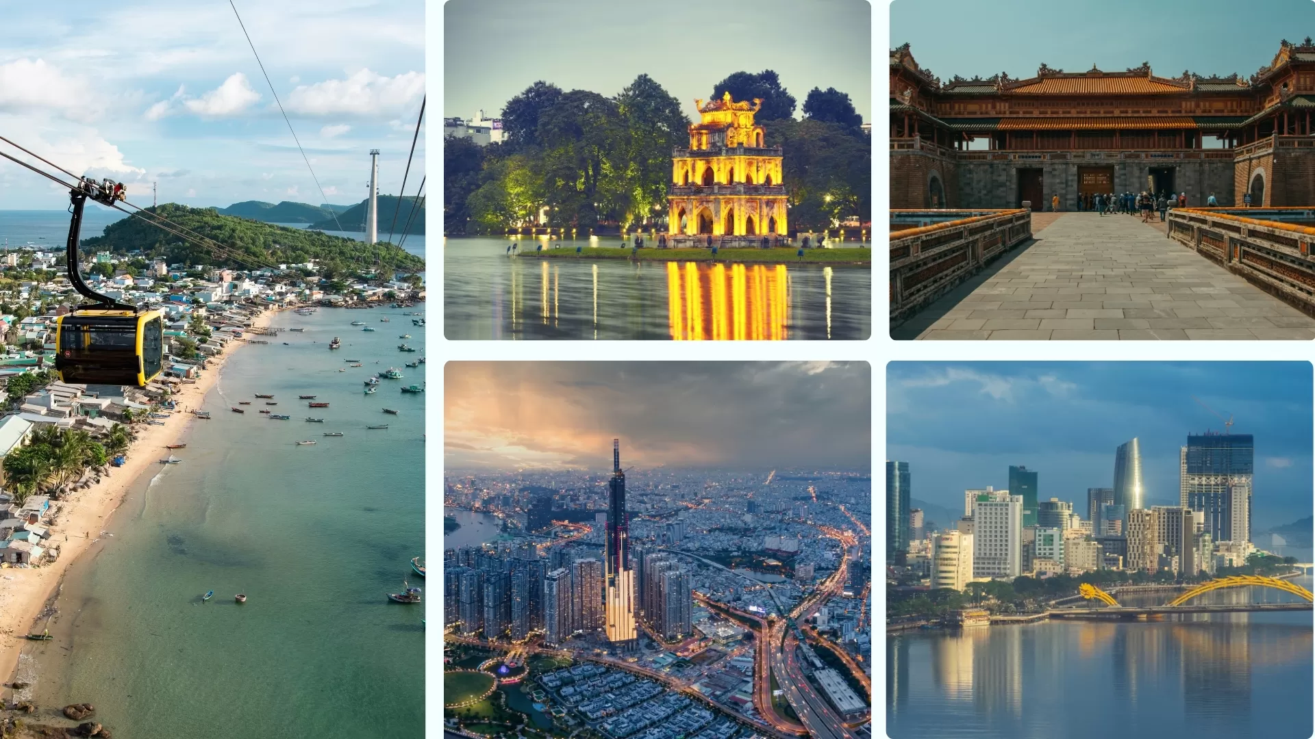 Destinations intéressantes au Vietnam