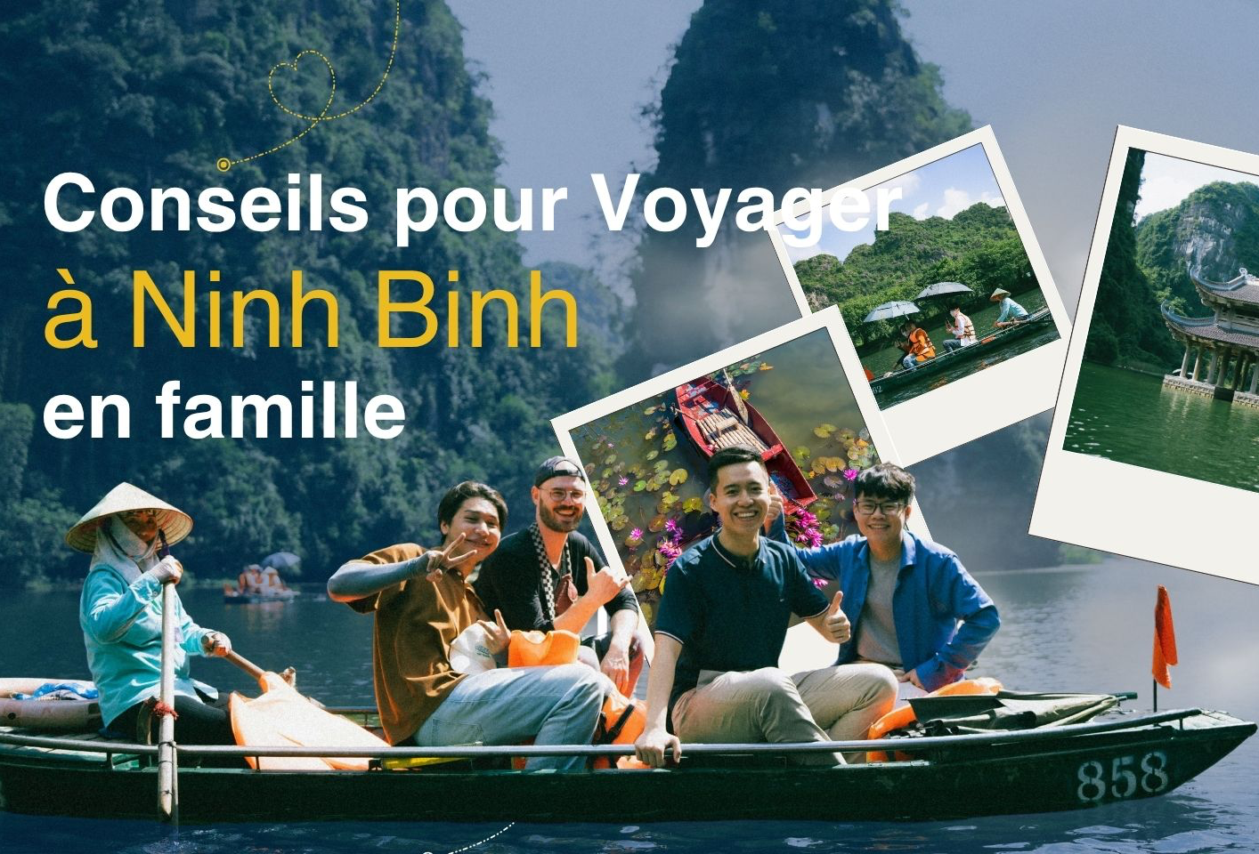 Conseils pour voyager à Ninh Binh en famille avec enfants
