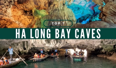 Discover 7 most beautiful caves in Halong Bay