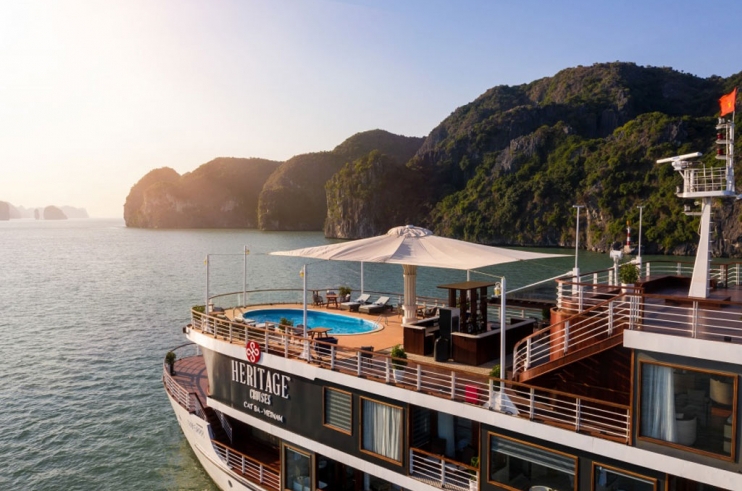 Croisière sur le Binh Chuan Heritage