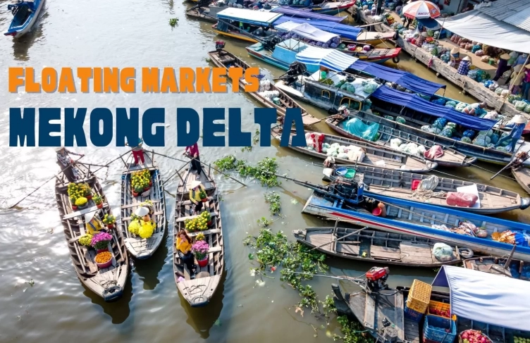 5 must-visit floating markets in the Mekong Delta