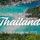 Les 11 plus belles plages de Thaïlande à explorer en 2025