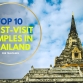Top 10 must-visit temples in Thailand for travelers