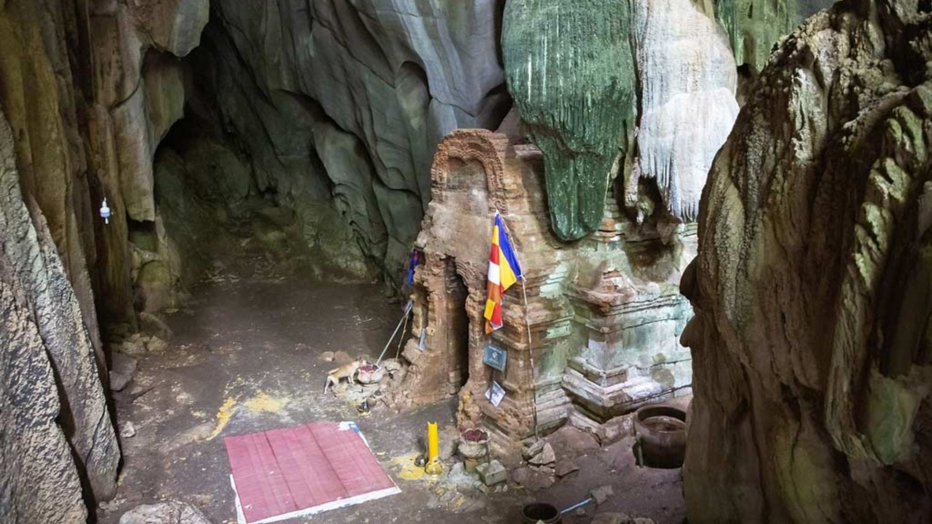 Temple de Phnom Chhnork - Kampot