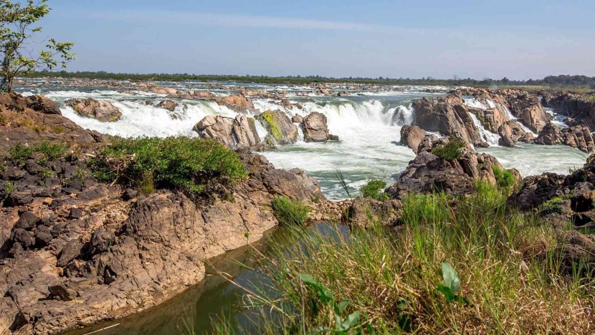 Water fall in Stung Treng