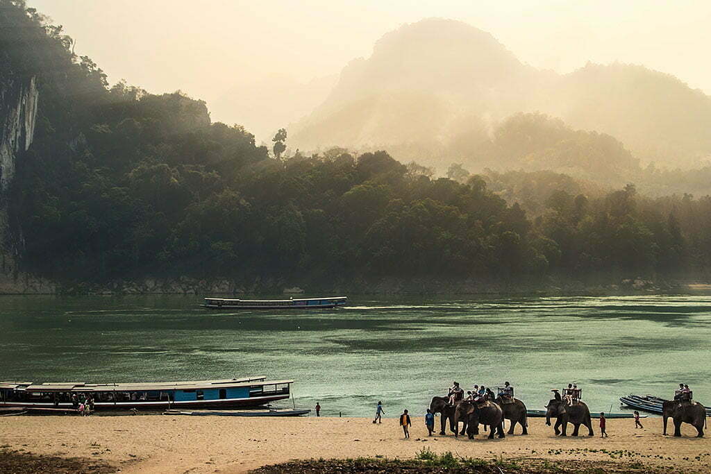 The ancient capital of Luang Prabang