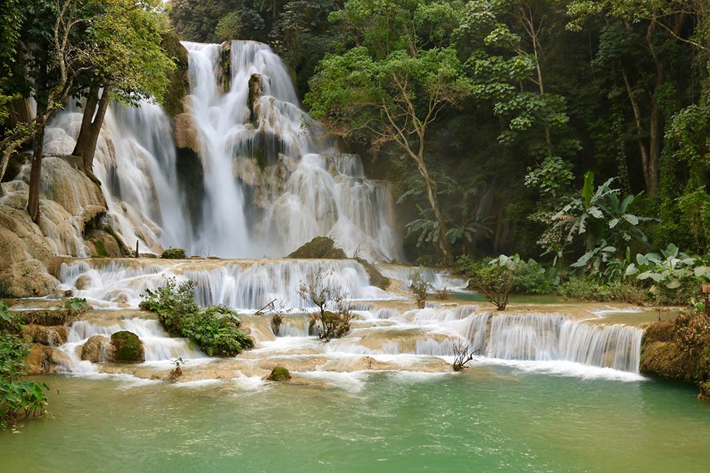 Kuang Si Waterfall in Luang Prabang