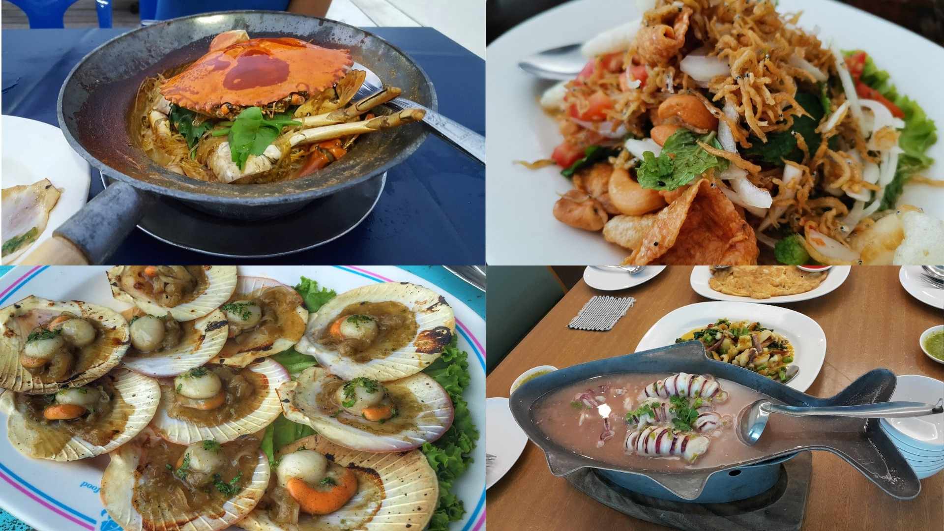 Delicious Rayong seafood dishes