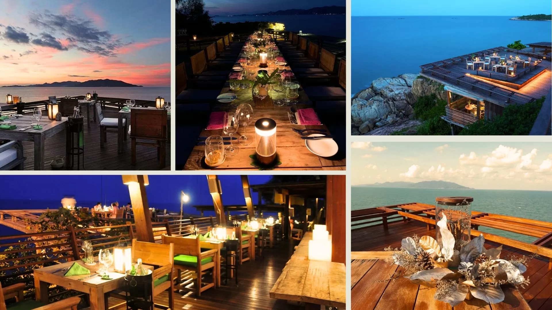 Dining on the Rocks (Six Senses)
