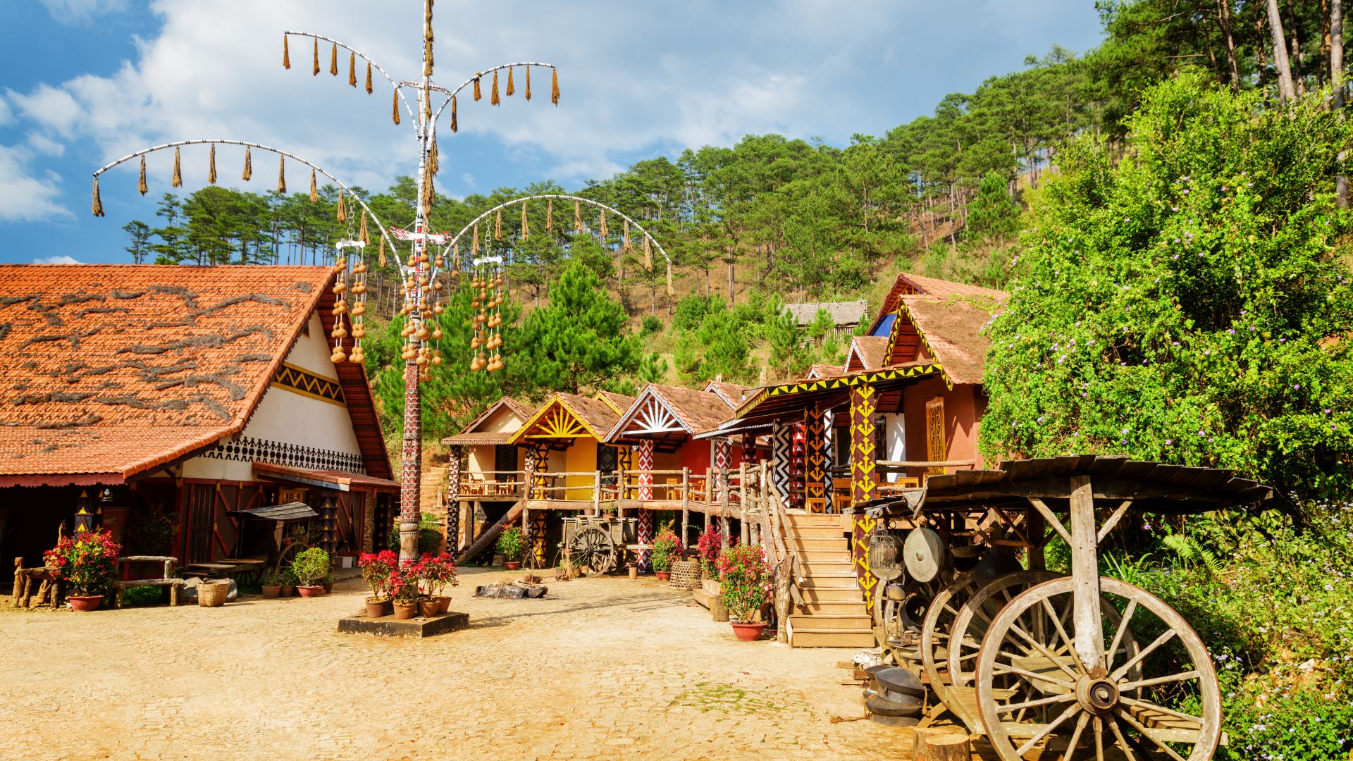 Village Cù Lần – La Beauté Paisible au Cœur des Forêts de Dalat