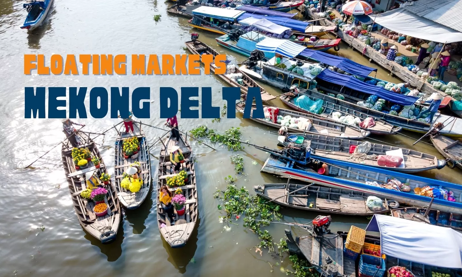 5 must-visit floating markets in the Mekong Delta