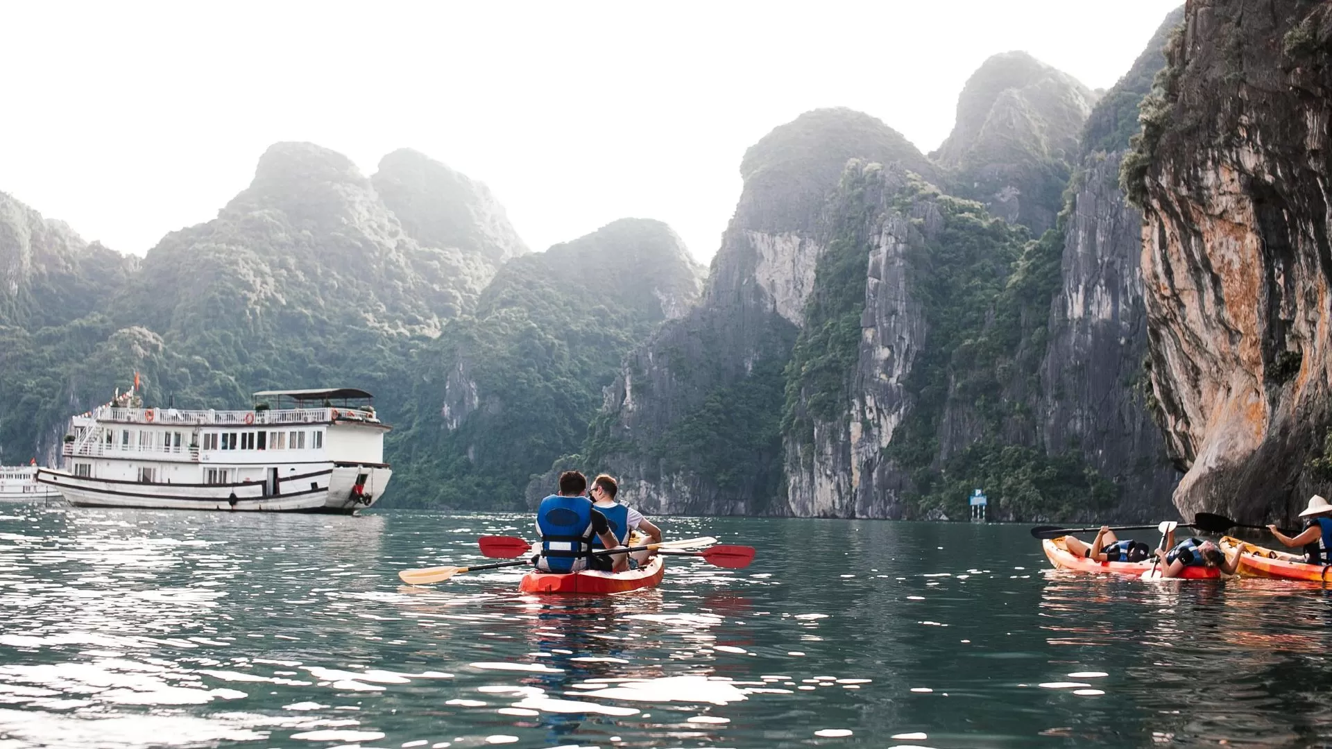 Kayak à Halong