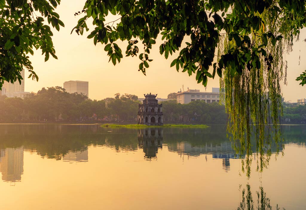 Le lac de l’épée restituée – Lac Hoan Kiem