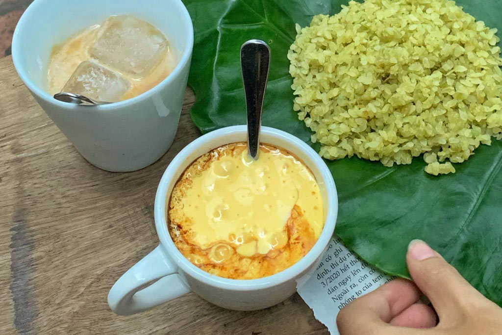 Le café aux œufs est une spécialité propre à HANOI