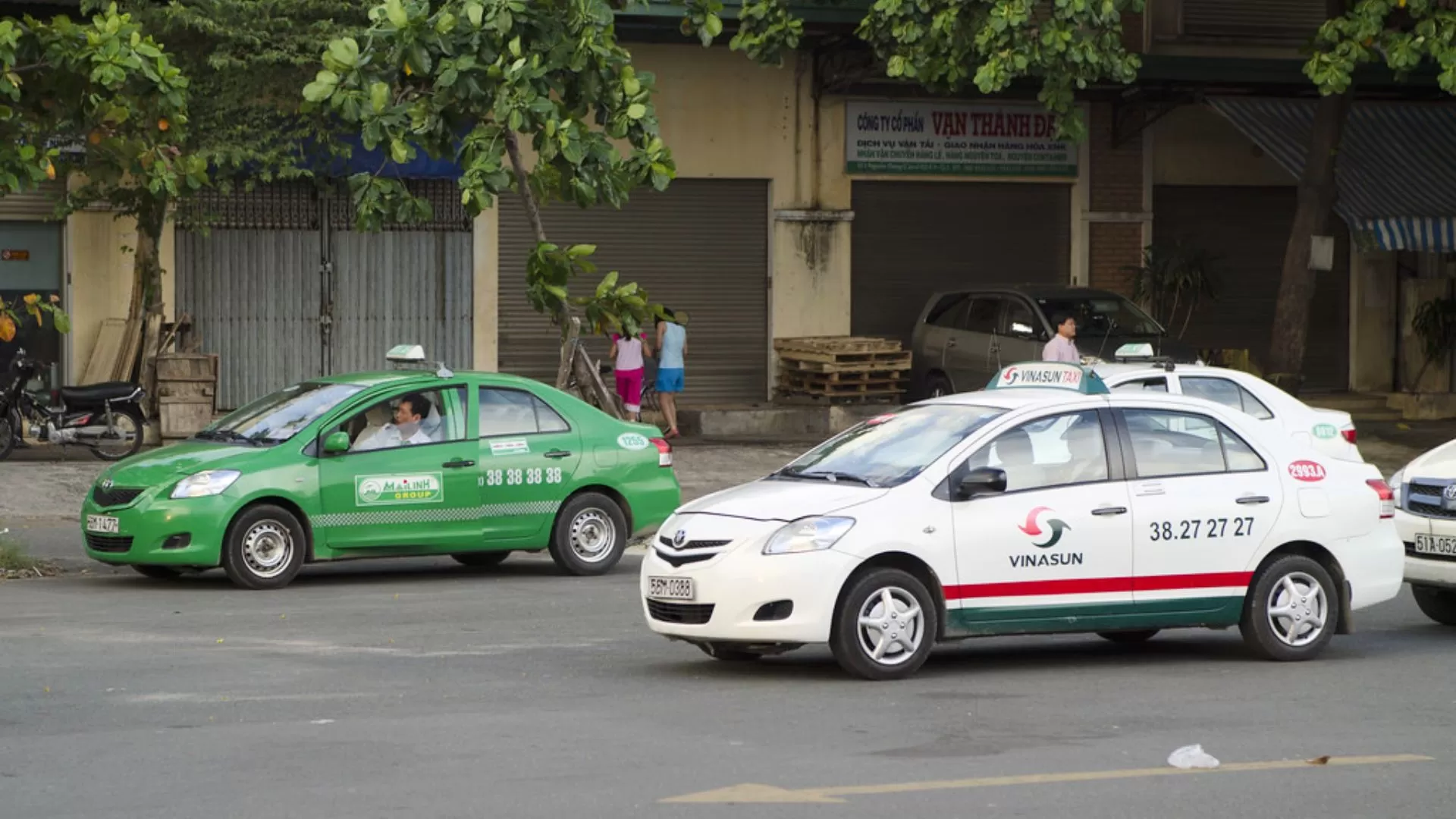 Taxi Mai Linh et Vinasun