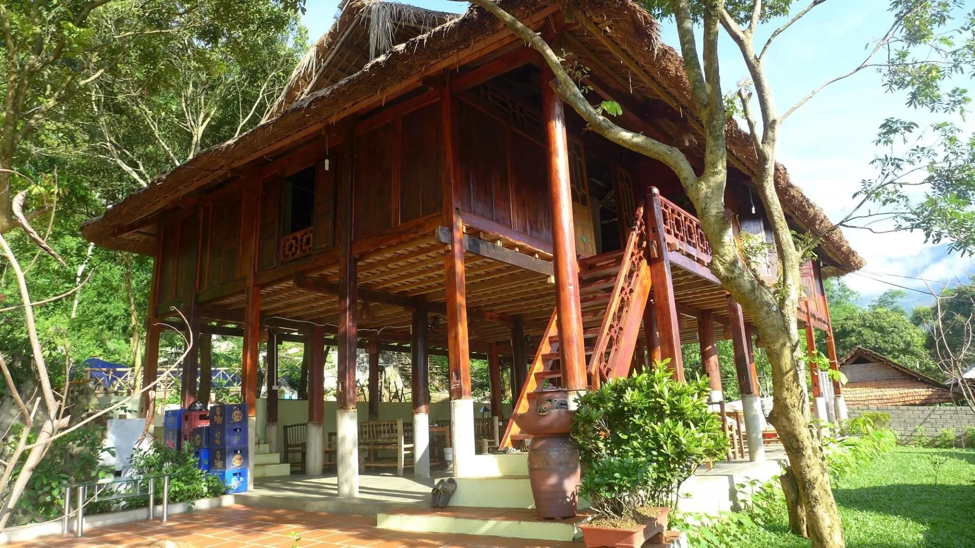 Chez l'habitant à Mai Chau
