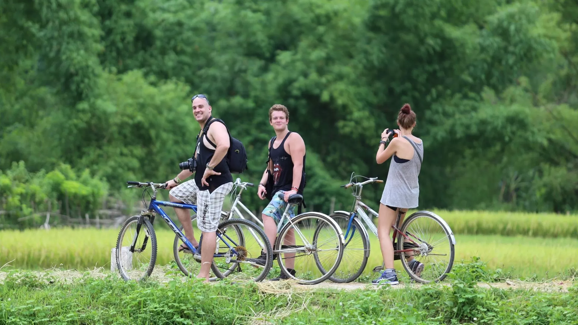Balade à vélo à Mai Chau
