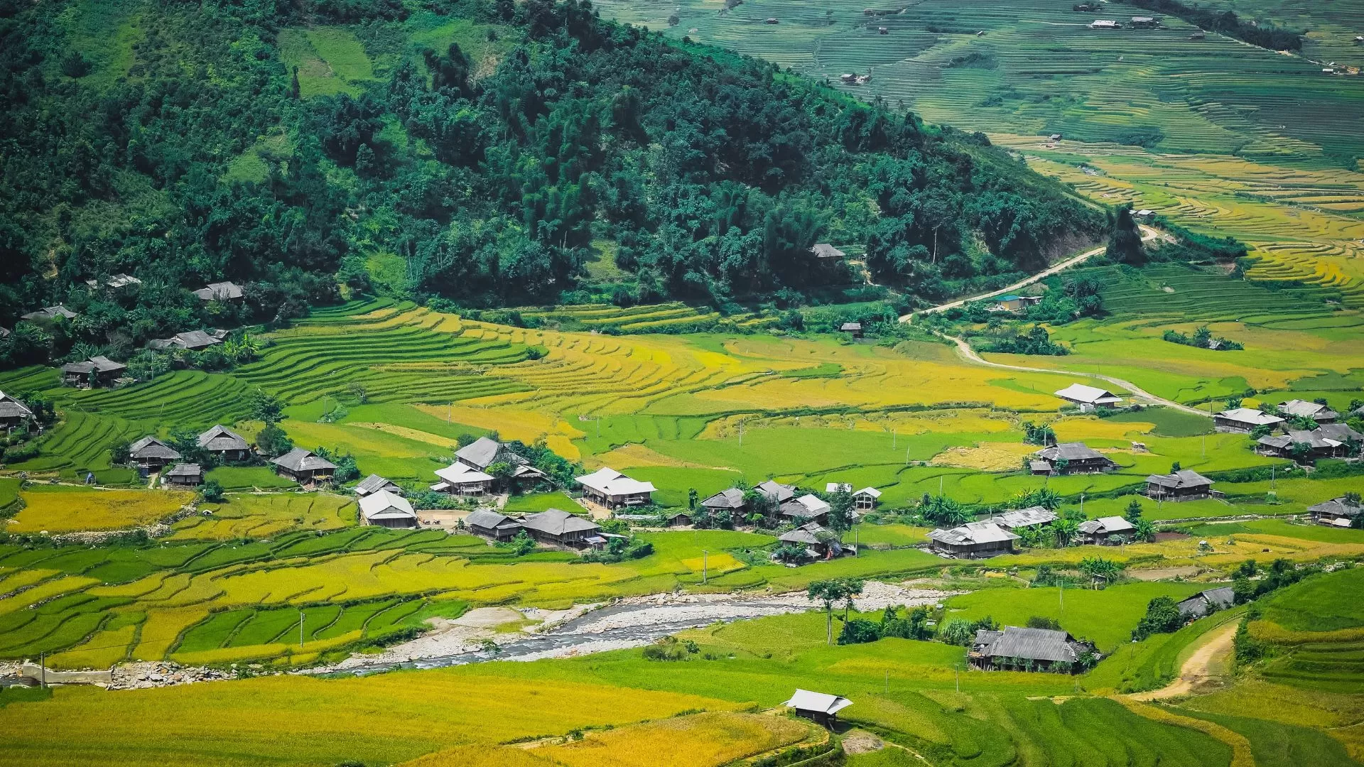 Village de Lim Mong à Mu Cang Chai