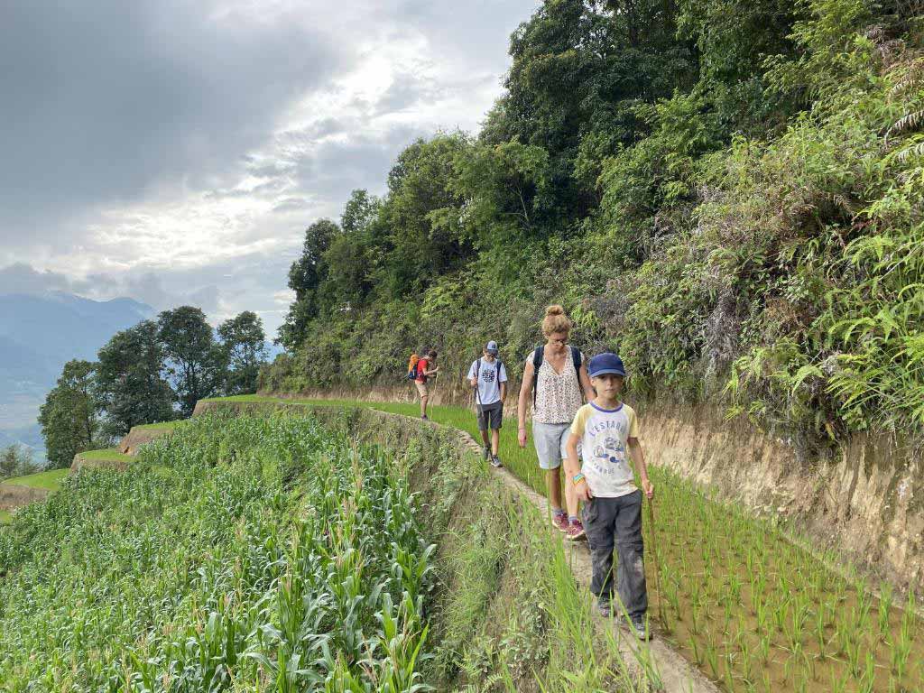 Trekking and hiking in Mu Cang Chai