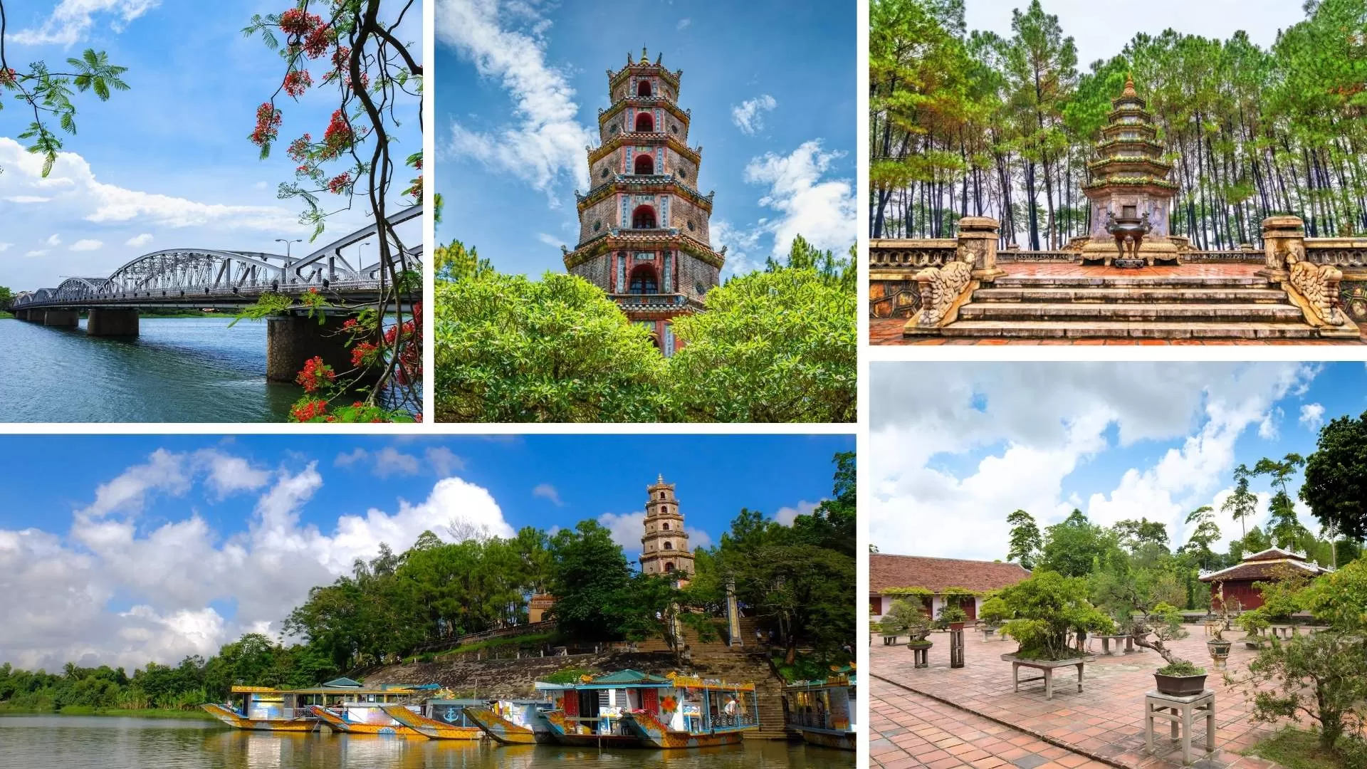 The beauty of Thien Mu Pagoda 