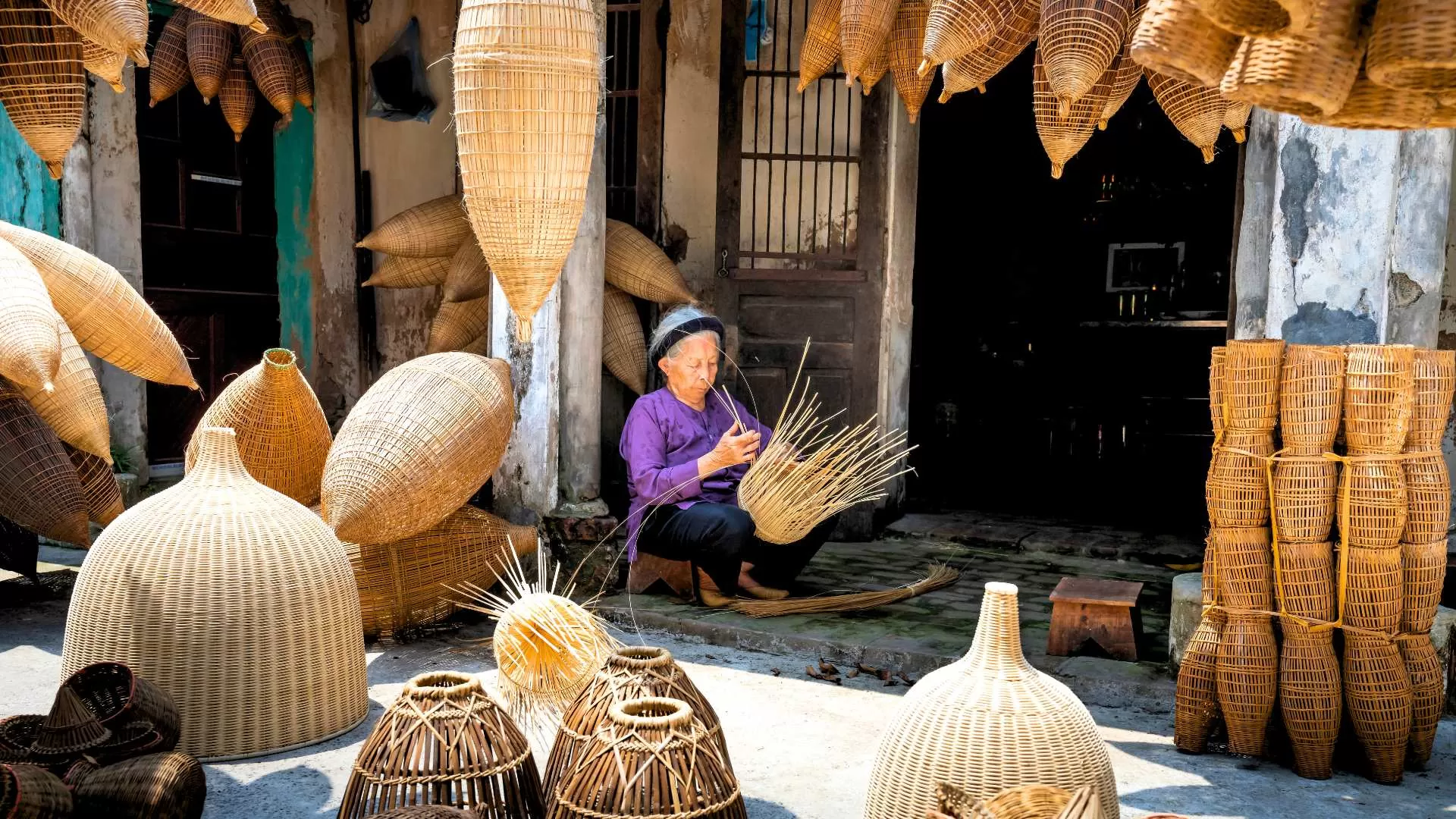 Bao La Bamboo Weaving Village