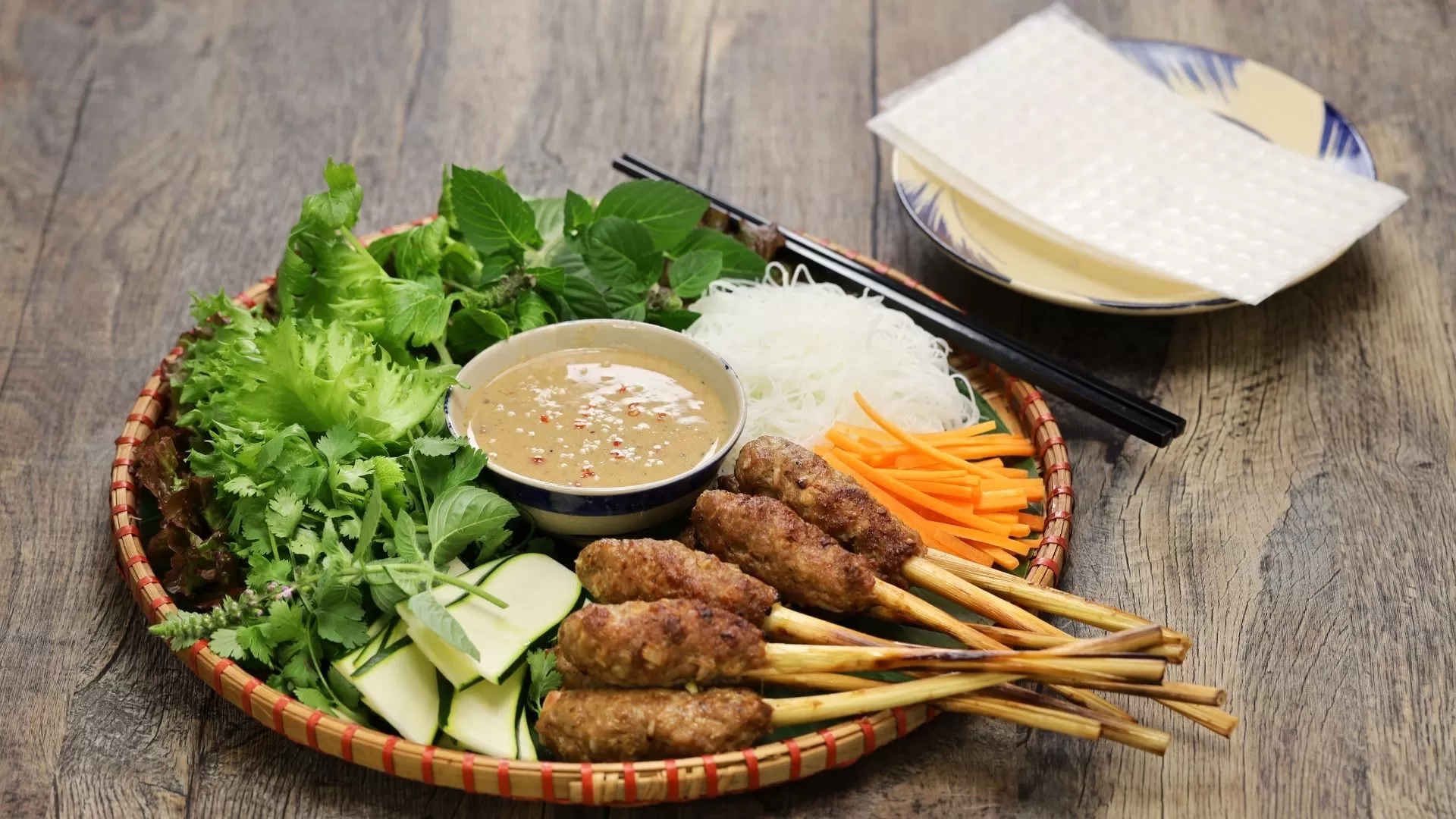 Nem lui - Must-try dish in Hue