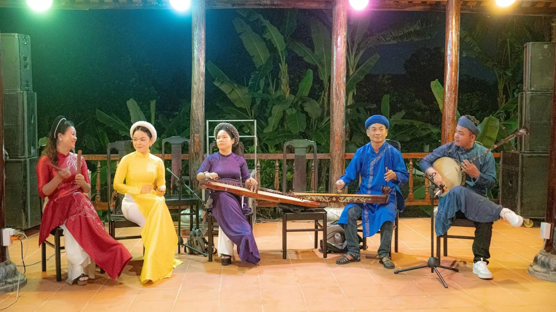 Spectacle de musique dans hôtel à Hué